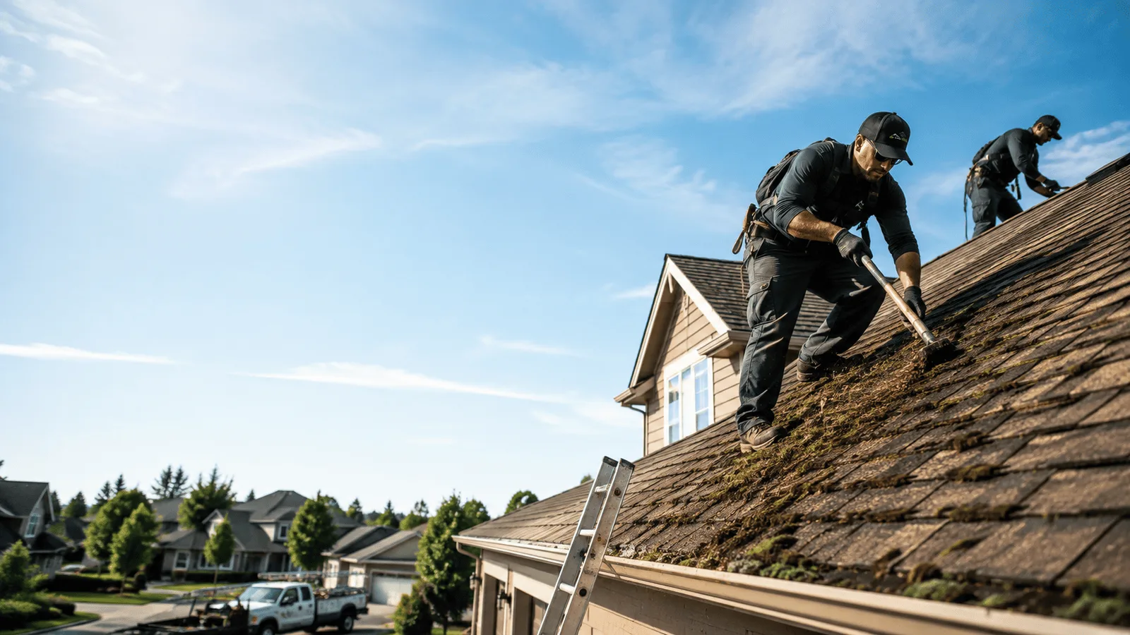 Roof Moss Removal in Greenwood Lake, NY near me